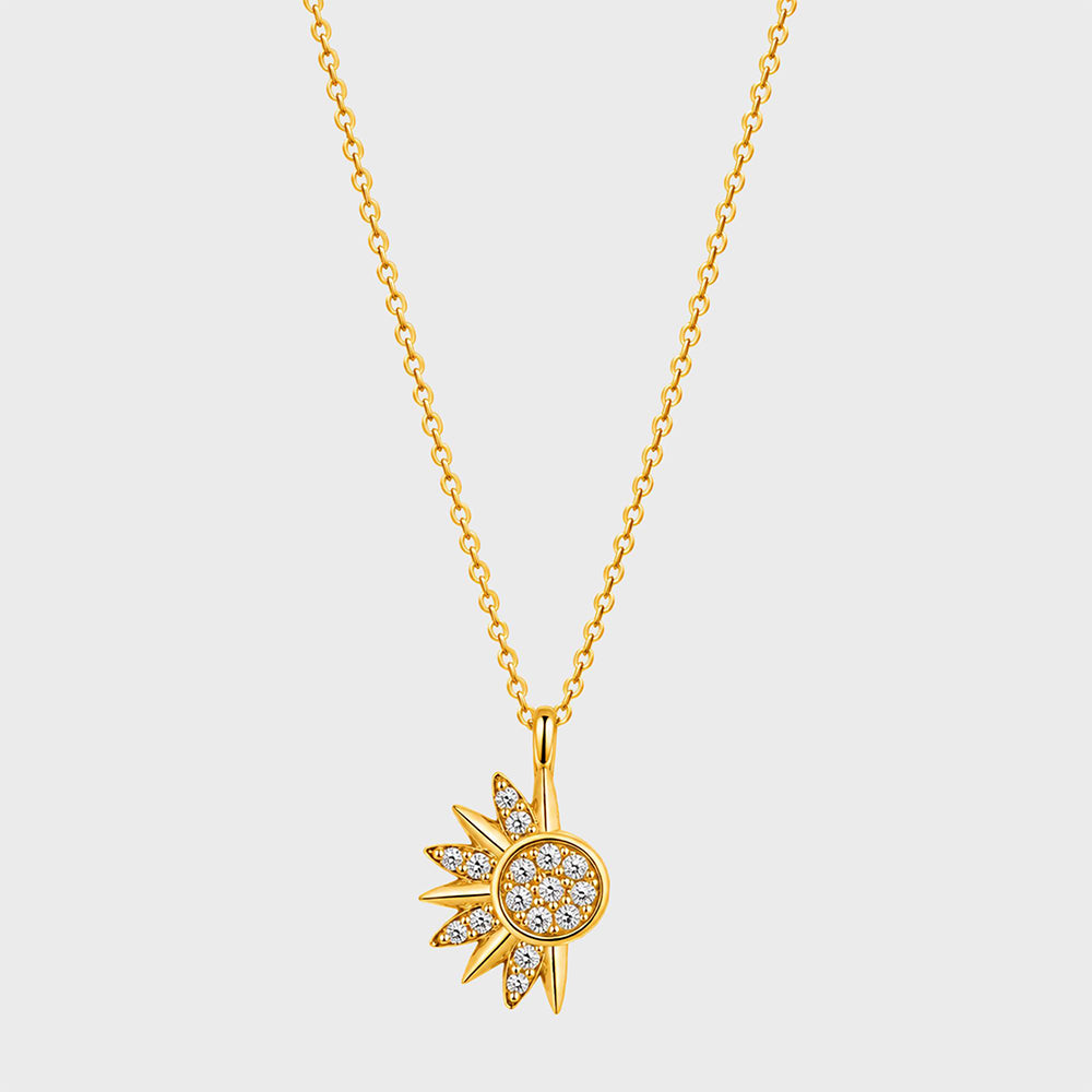 Sun and Moon Necklace,Magnetic Pendant Necklace for Couples